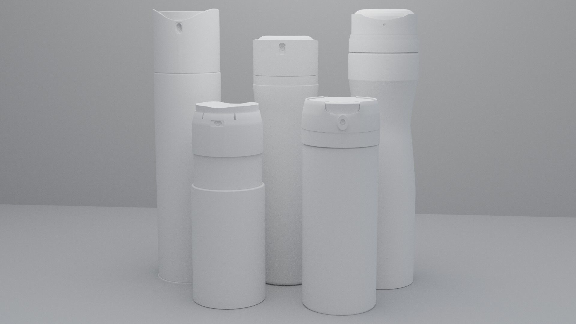 3D MODEL OF DEODORANTS Low-poly 3D model_10