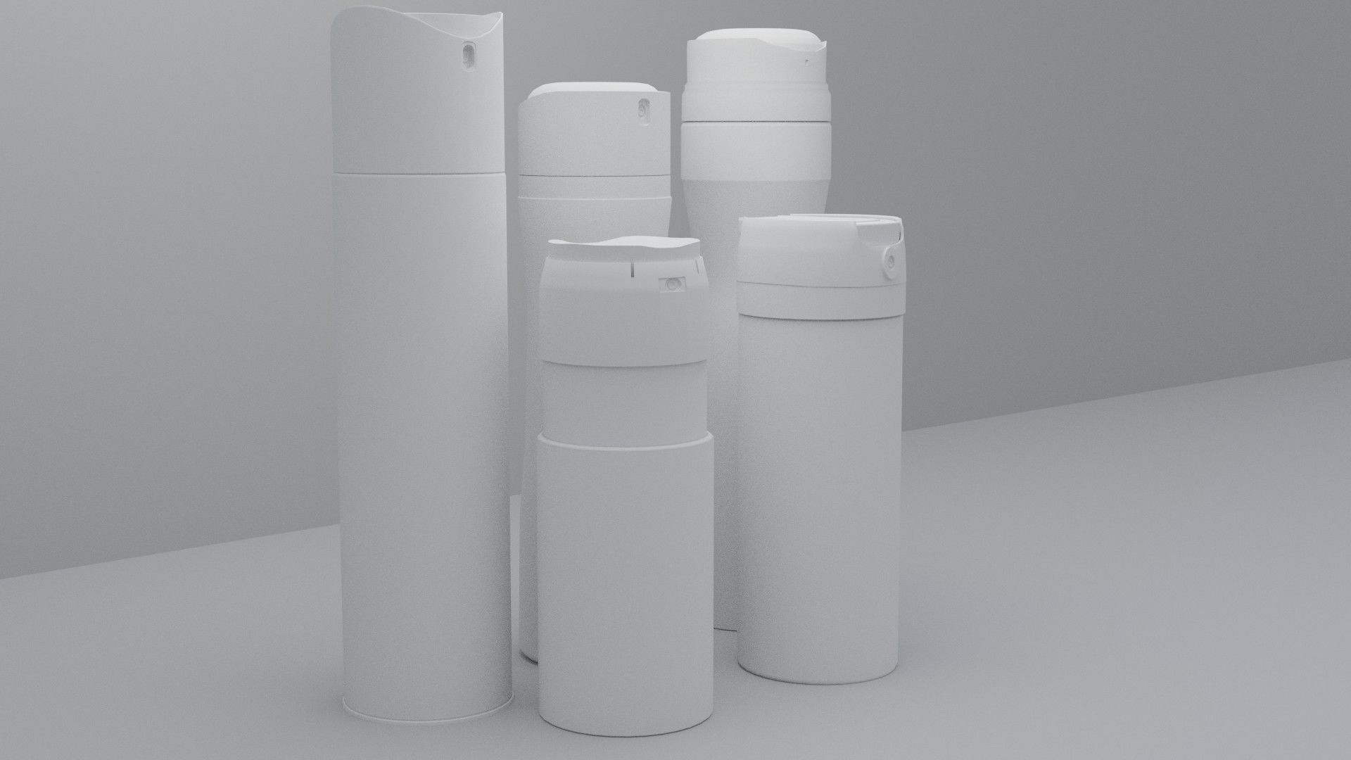 3D MODEL OF DEODORANTS Low-poly 3D model_7