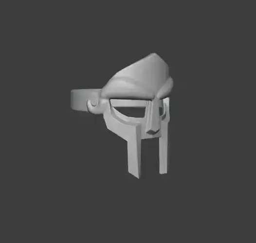 MF Doom style ring