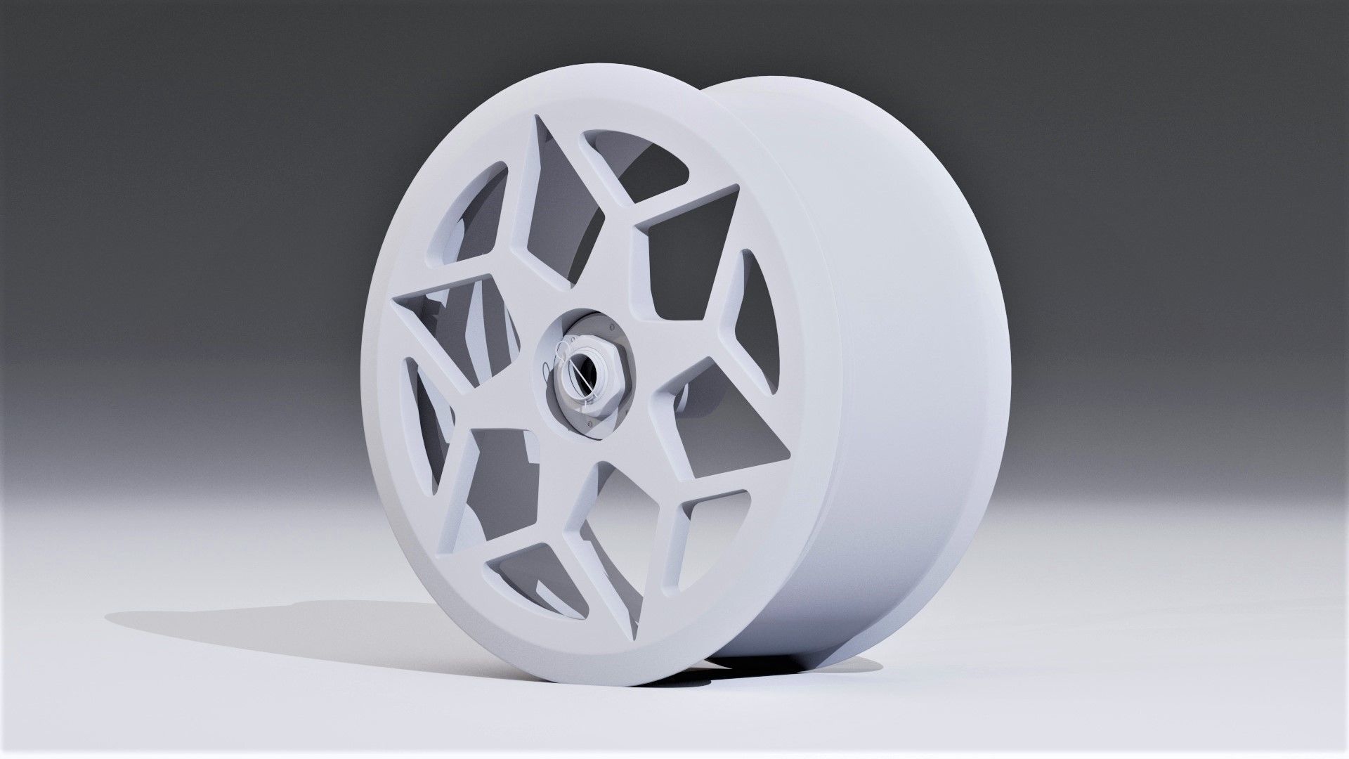 SL061 wheel Low-poly 3D model_7