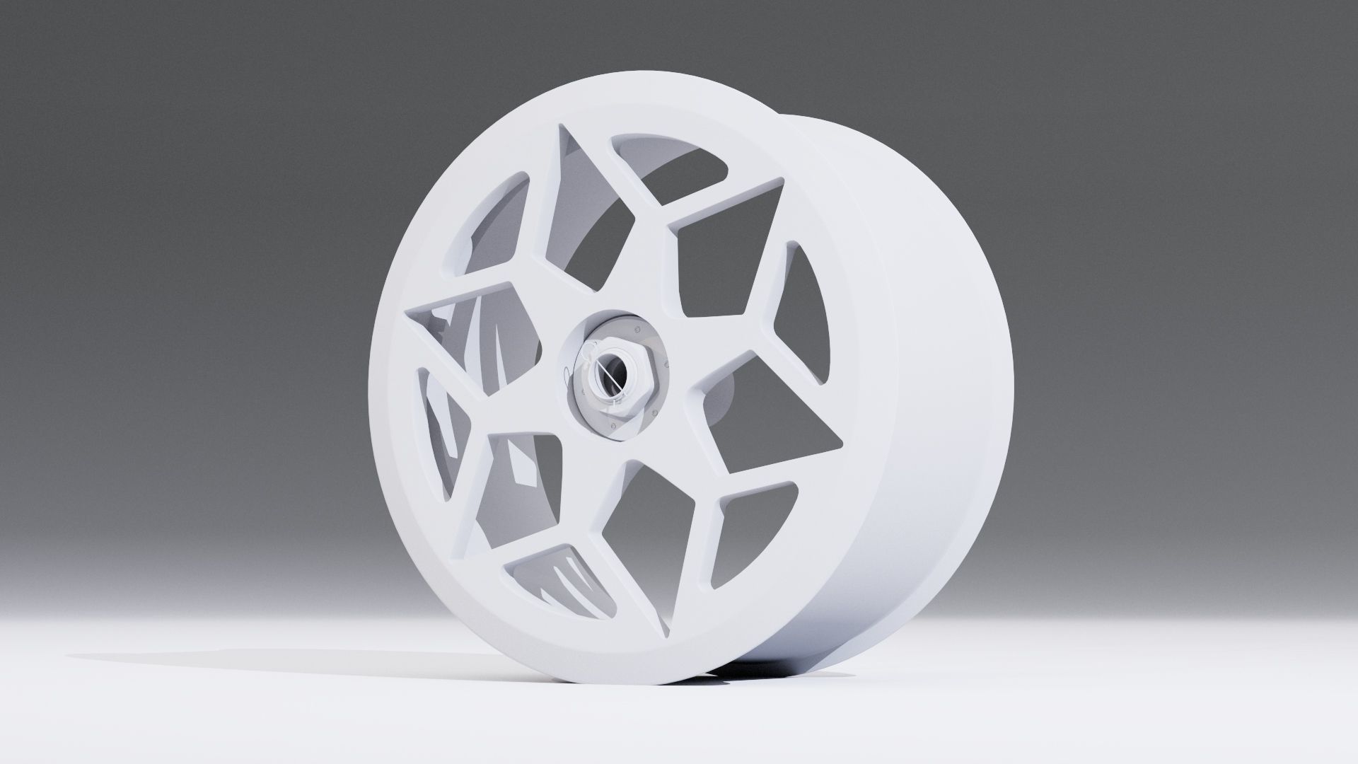 SL061 wheel Low-poly 3D model_1