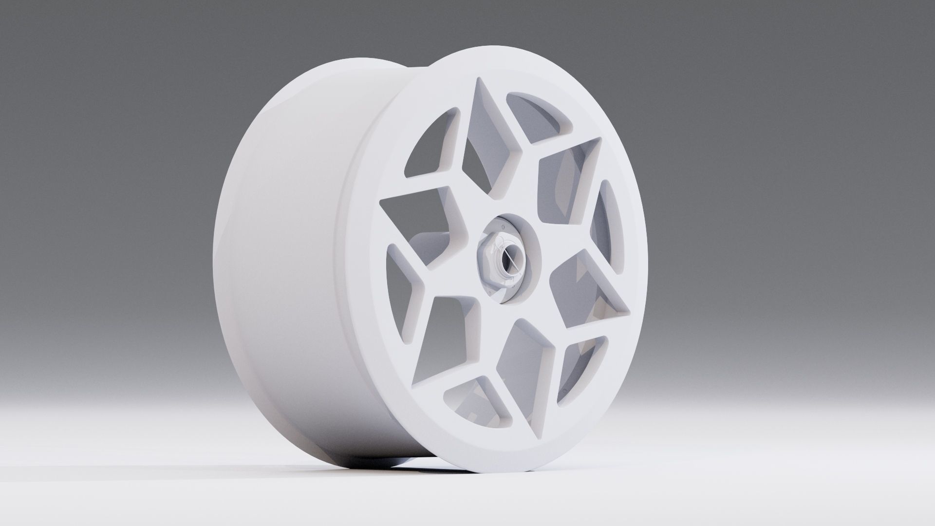 SL061 wheel Low-poly 3D model_5