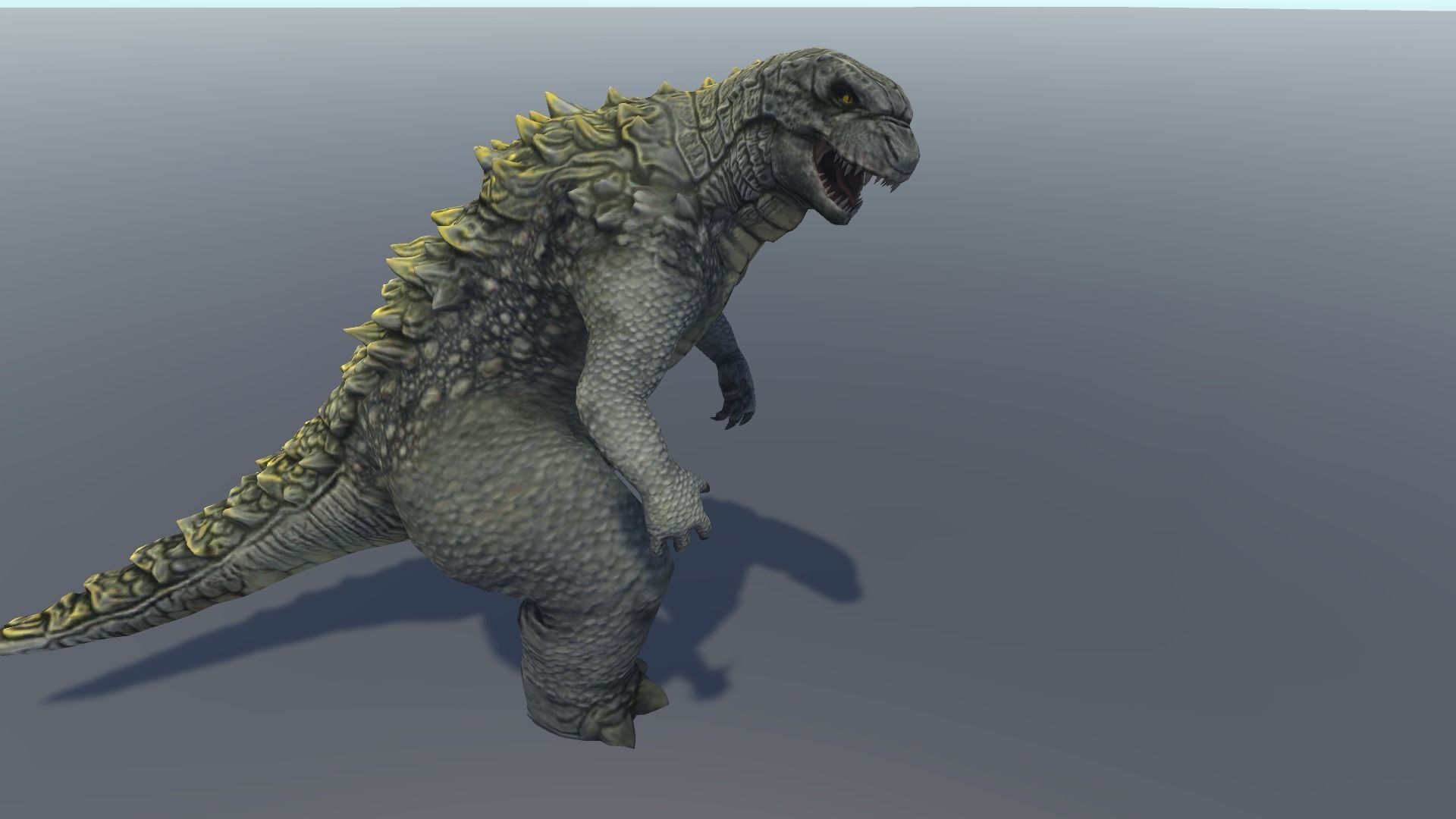 Godzilla Monster 3d Model  3D model_3
