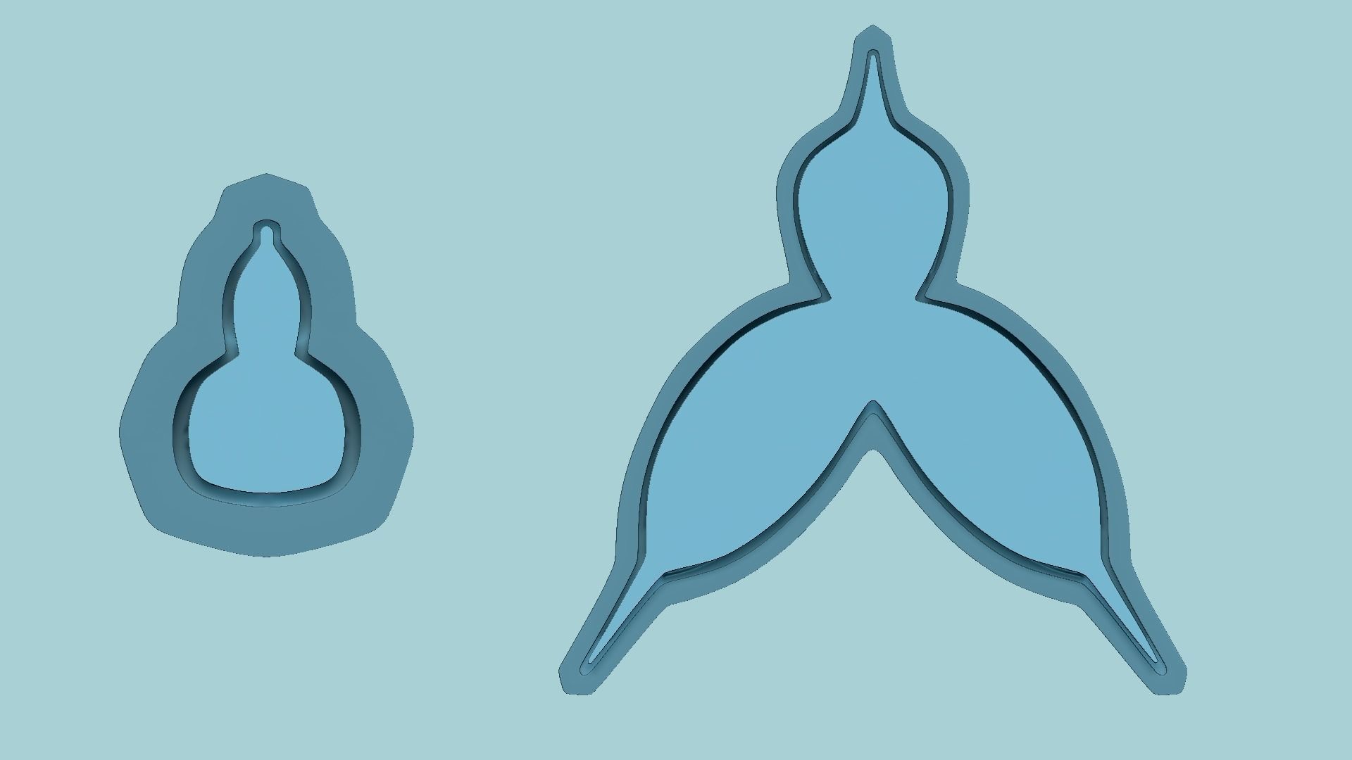 Monkey Orchid Flower - Molding - EVA Foam Craft STL 3D print model_16