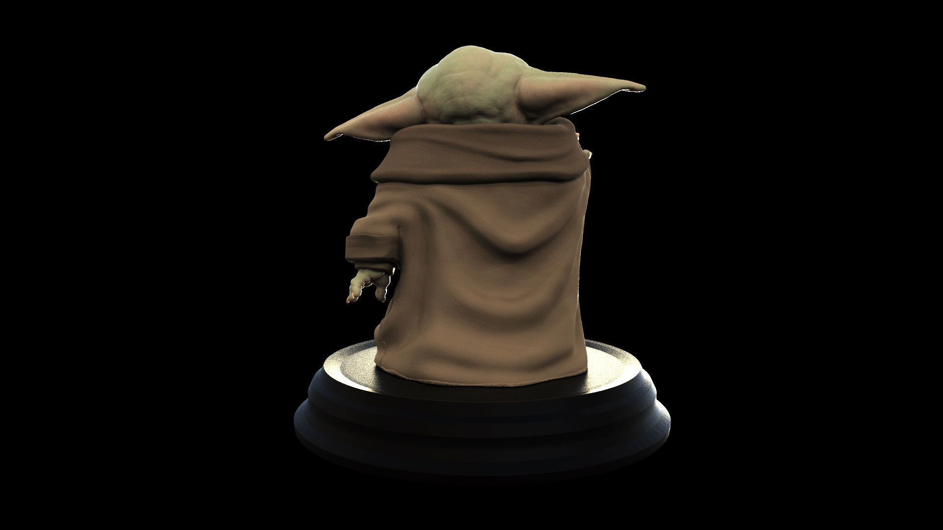 GROGU - BABY YODA - THE MANDALORIAN - EL MANDALORIANO 3D print model_4