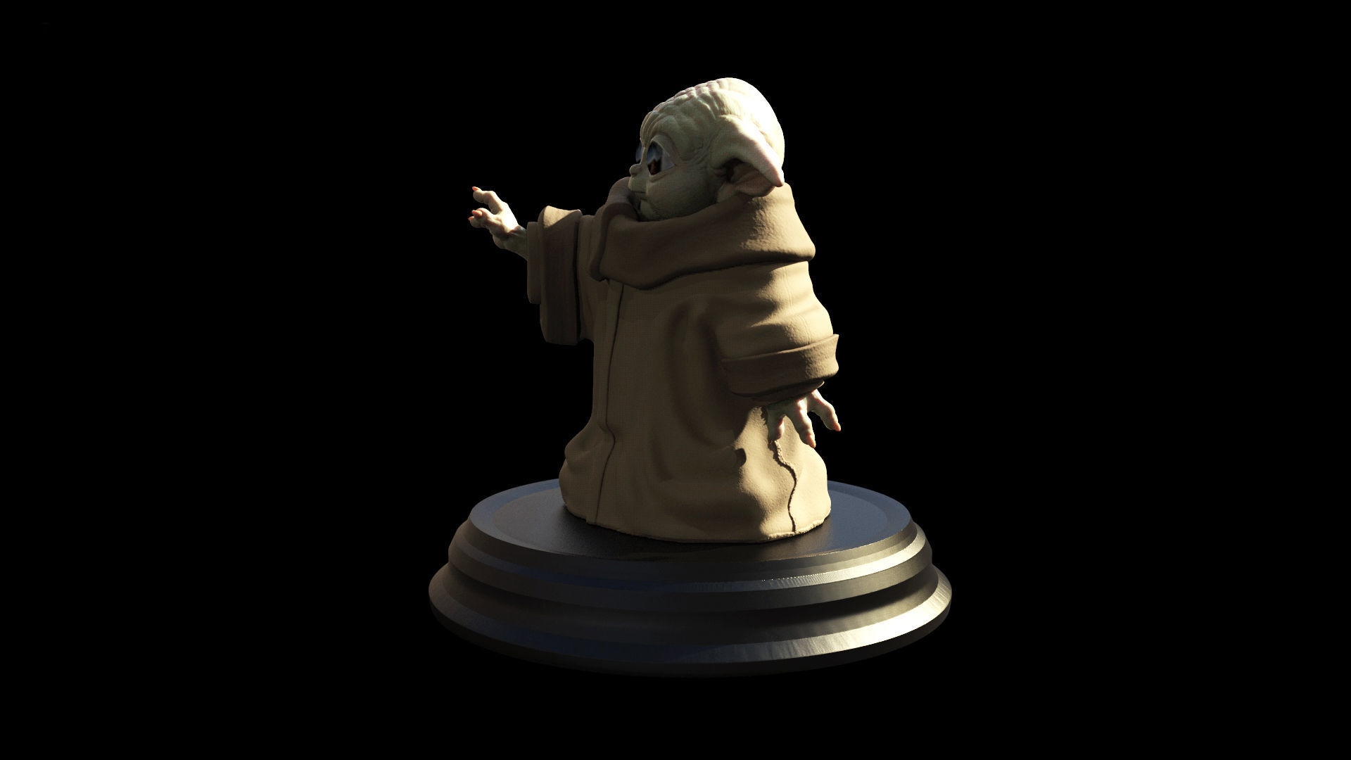 GROGU - BABY YODA - THE MANDALORIAN - EL MANDALORIANO 3D print model_5