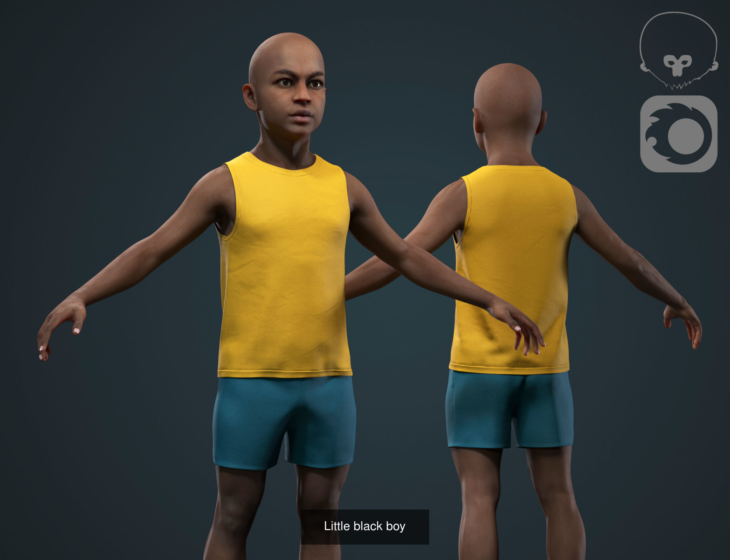 Children pack 3D Model Collection_2