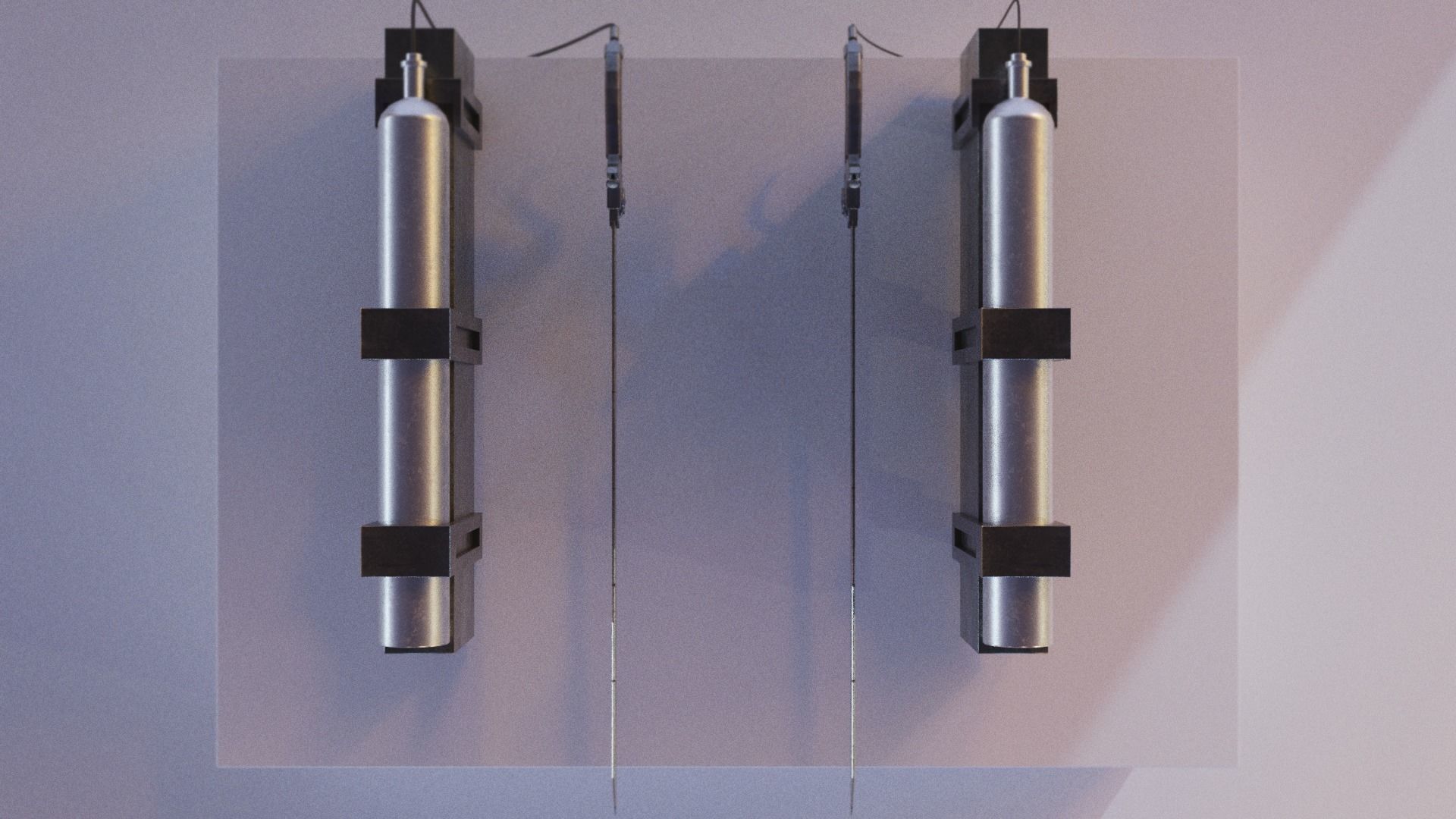 Attack on titan omni directional ODM 3D maneuver gear  Low-poly 3D model_5