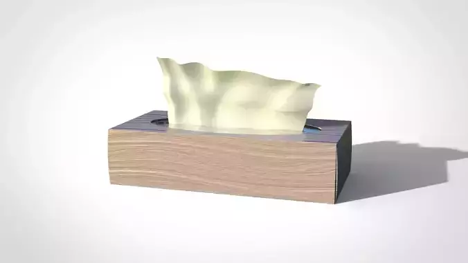 Tissue Box 3D model