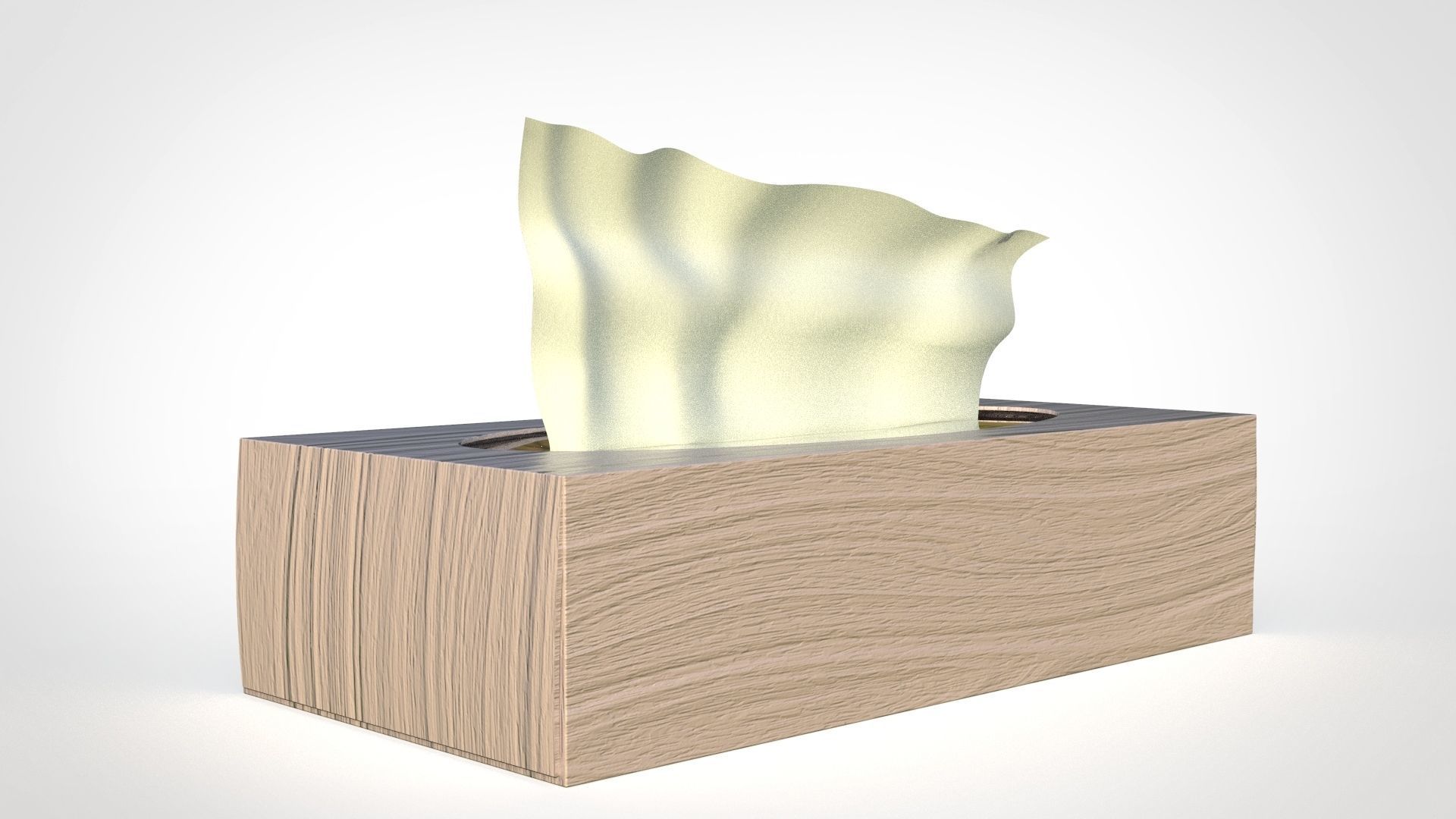 Tissue Box 3D model_4