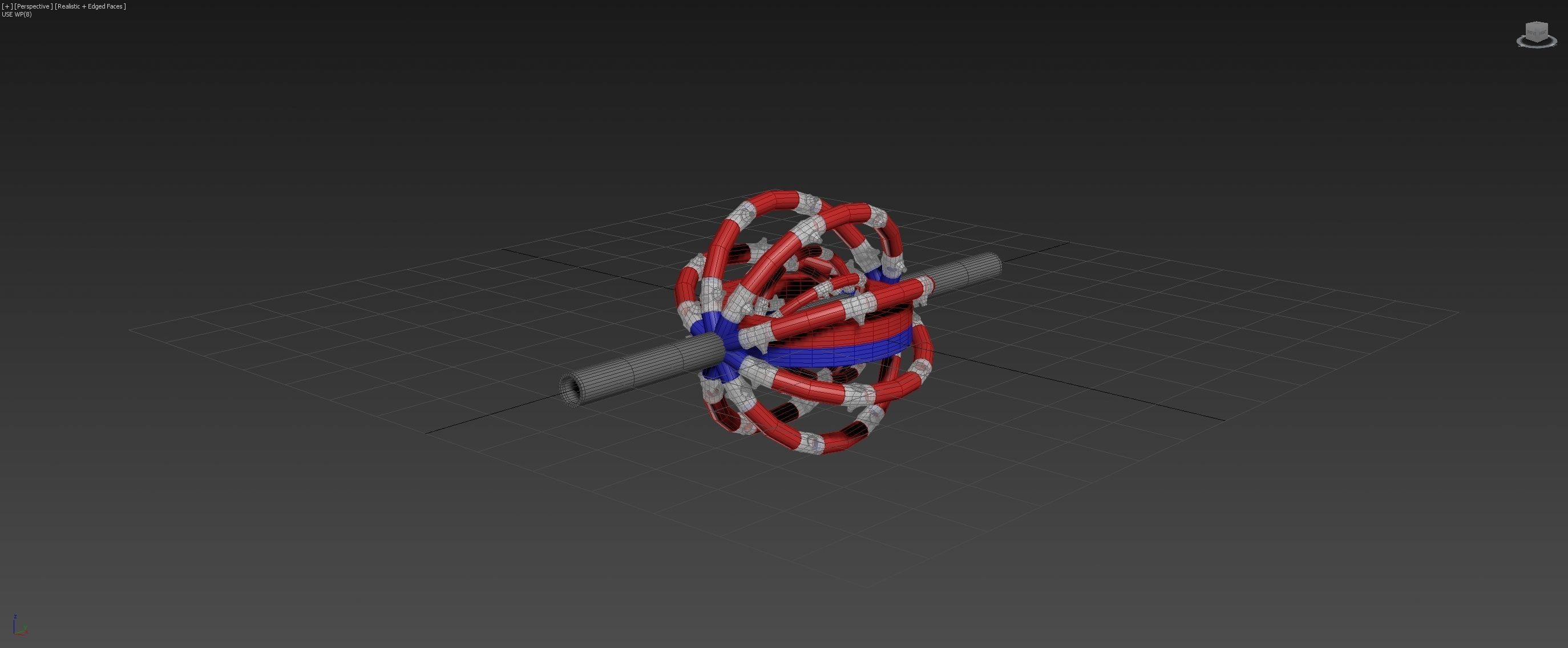 Aero Vortex Motor Generator - Concept 3D model_15