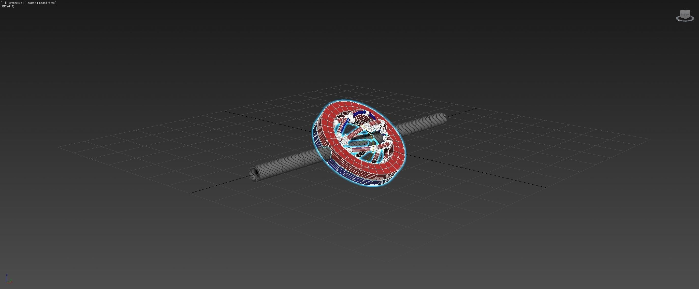 Aero Vortex Motor Generator - Concept 3D model_19