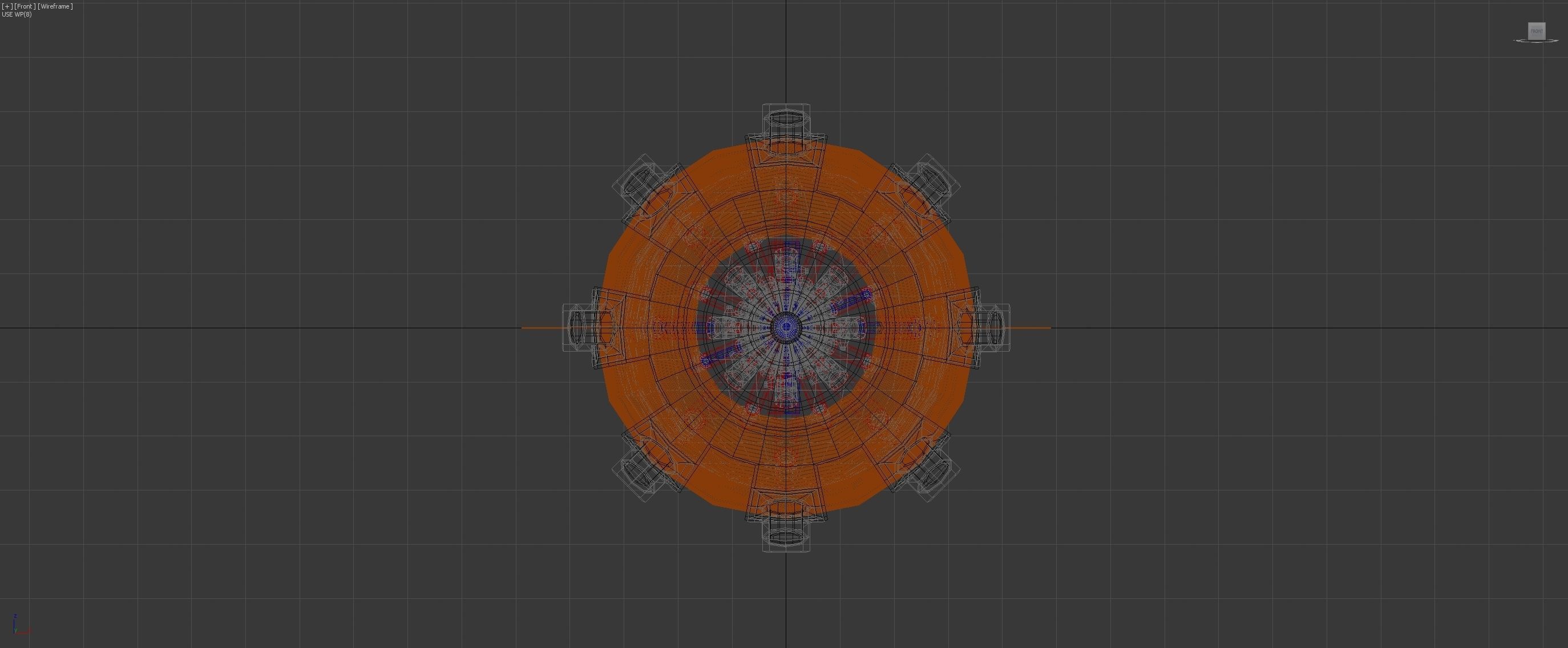 Aero Vortex Motor Generator - Concept 3D model_26