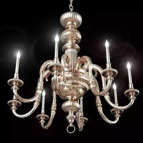 classical brass chandelier 2