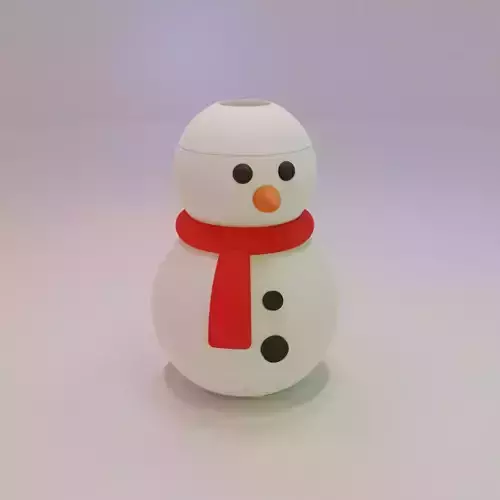 Snowman Planter Box Pot for Onions Garlic Cactus Beansprout