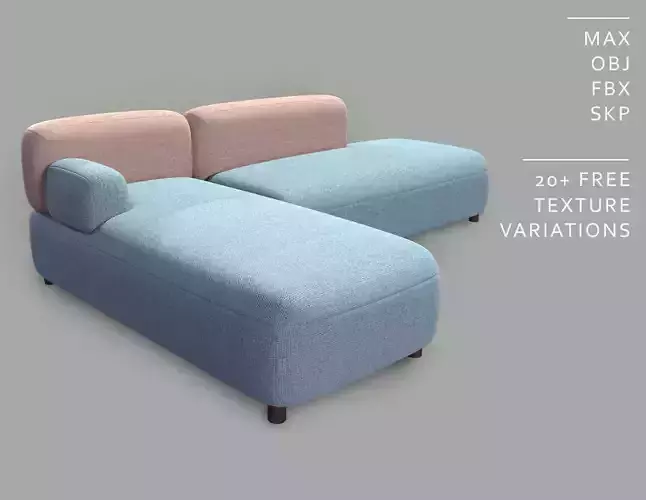 Chubby Modern Sofa - S005