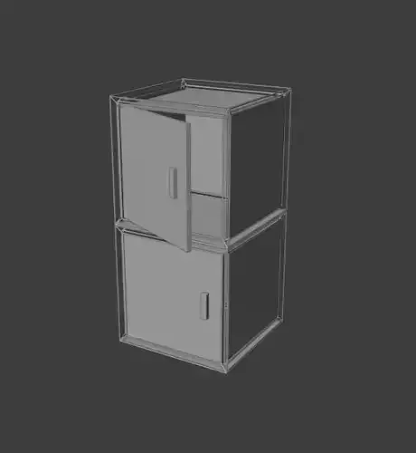 Open Cabinet 3D