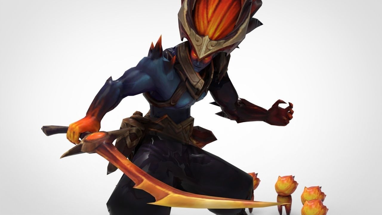 Nightbringer Yasuo - League of Legends 3D print model_4
