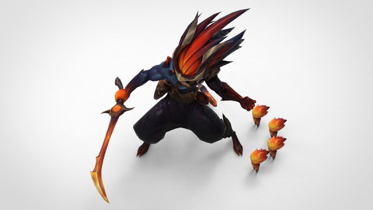 Nightbringer Yasuo - League of Legends 3D print model_5