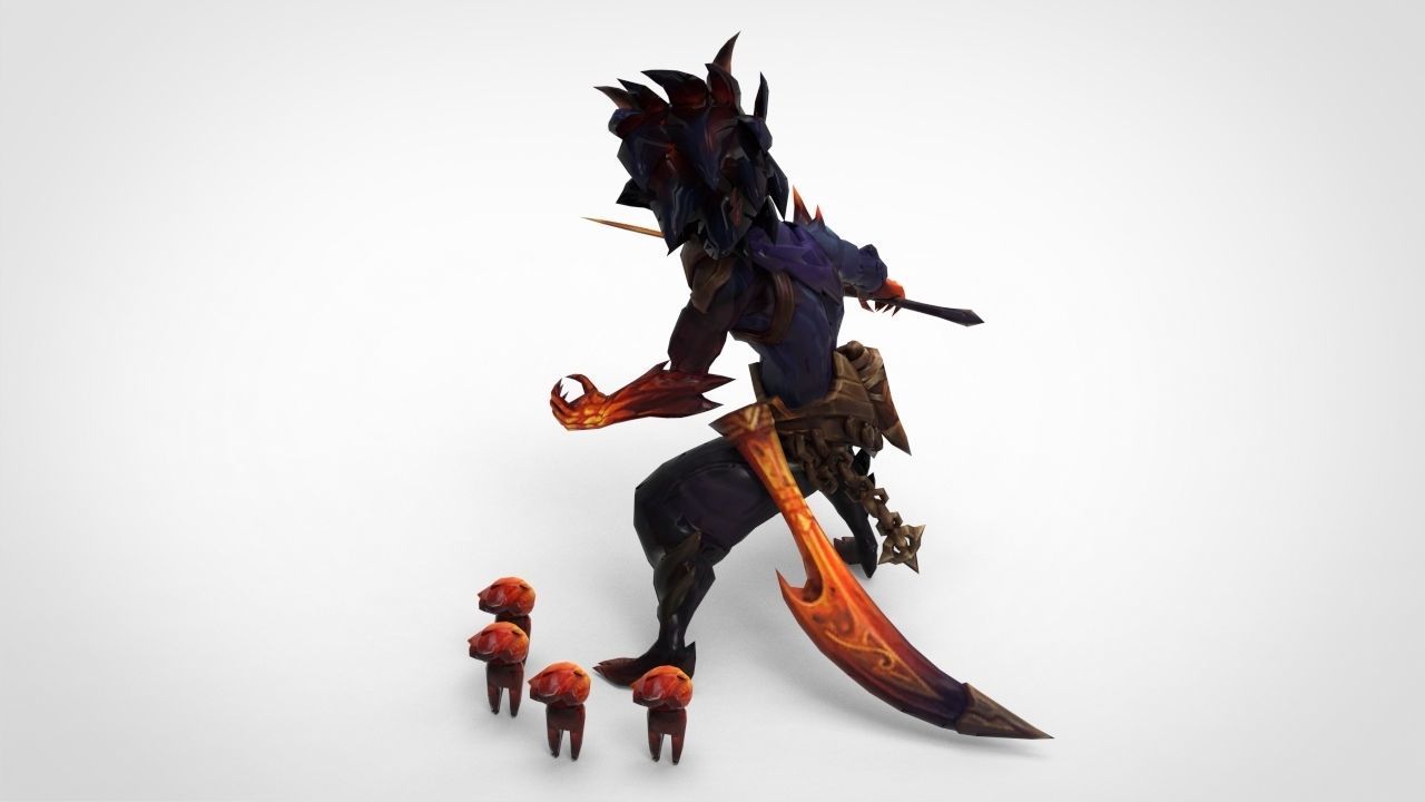 Nightbringer Yasuo - League of Legends 3D print model_2