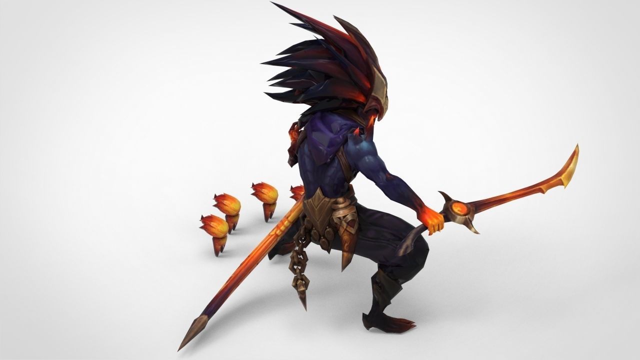 Nightbringer Yasuo - League of Legends 3D print model_3