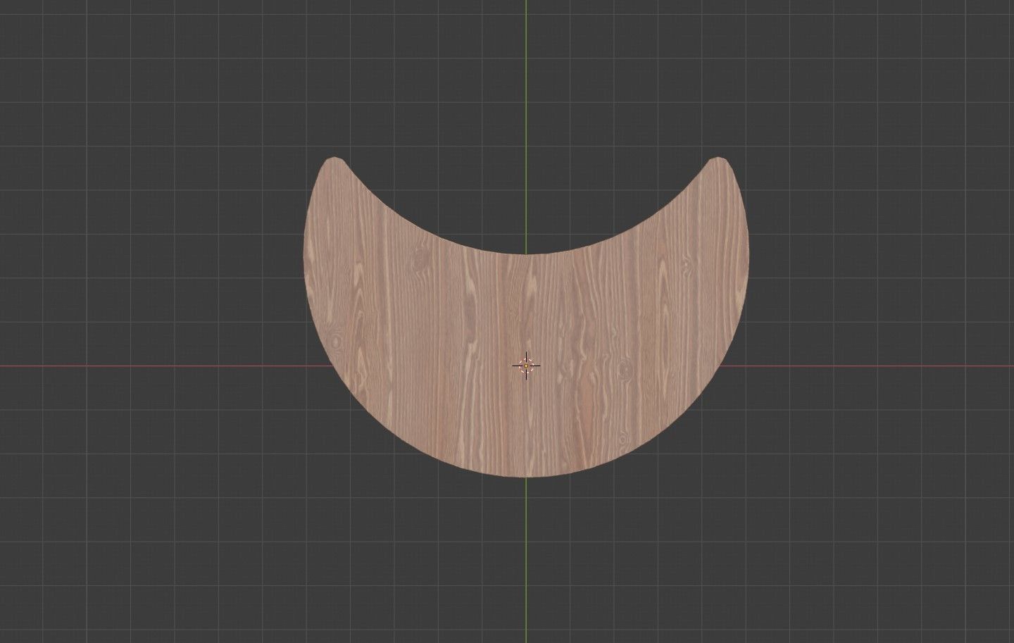 Luna Table Low-poly 3D model_7