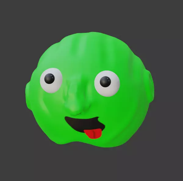 Alien Head Free 3D model_0