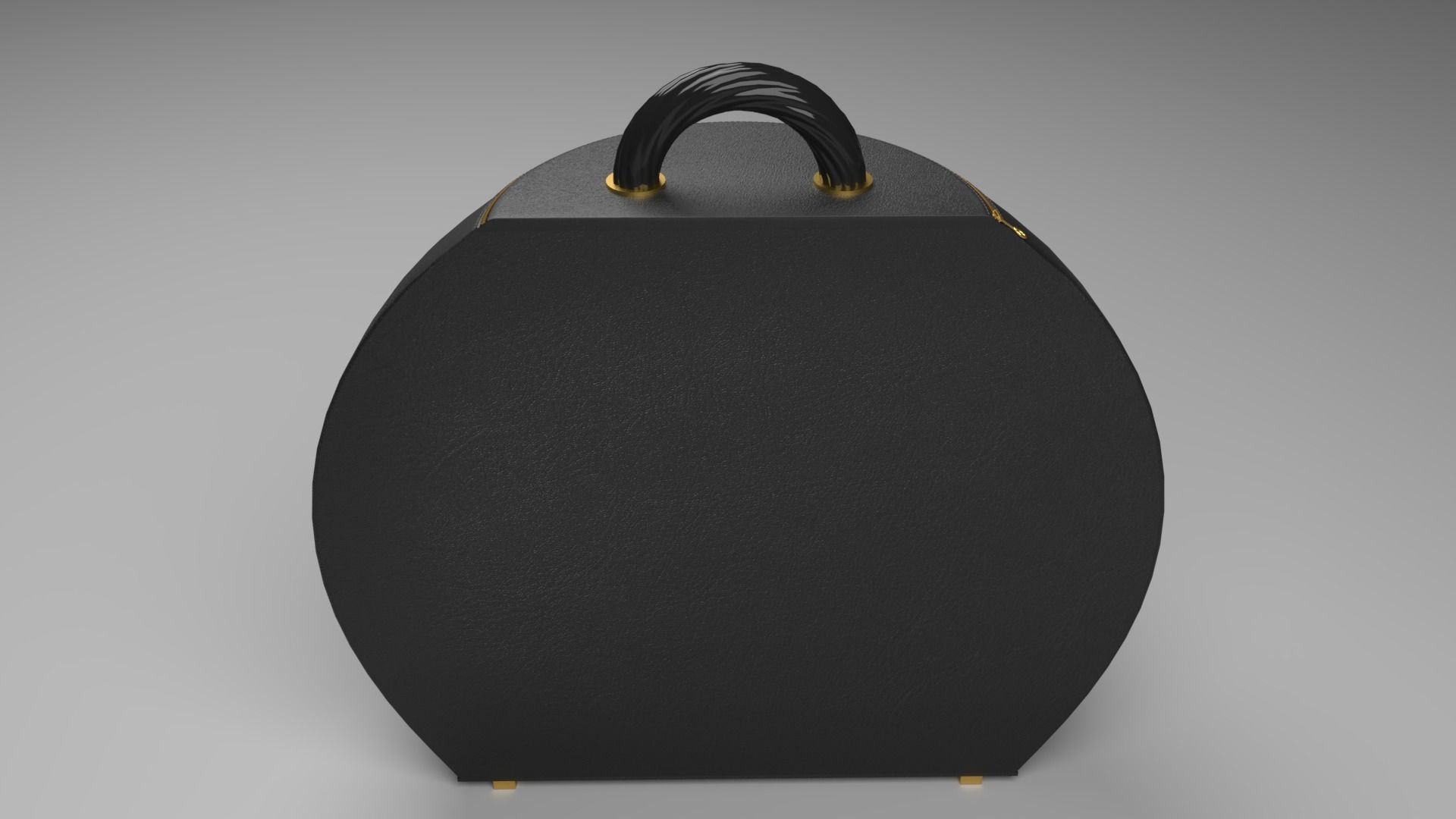 The Pumpky Bag Rounded and chic 3D model_7