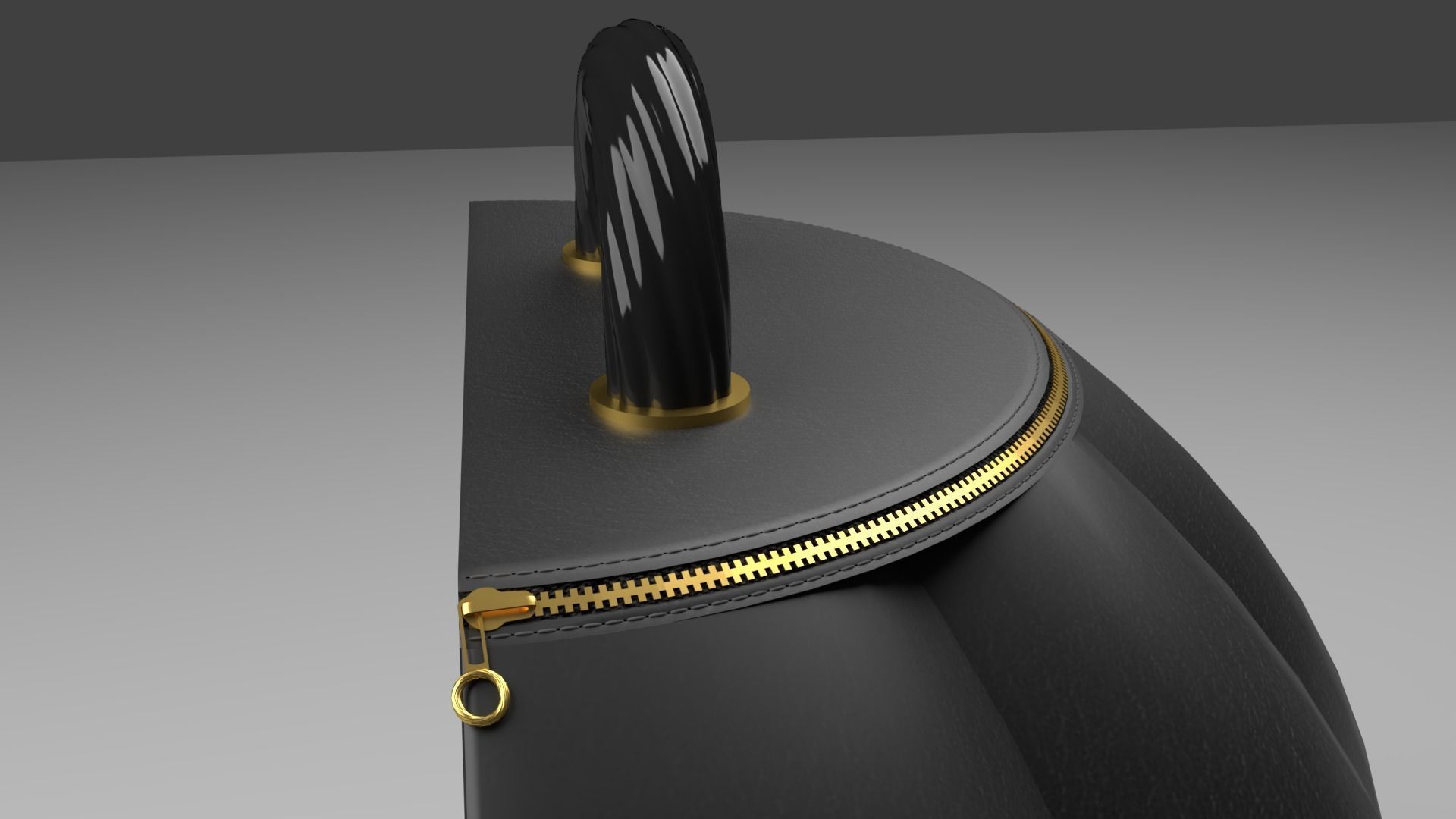 The Pumpky Bag Rounded and chic 3D model_10