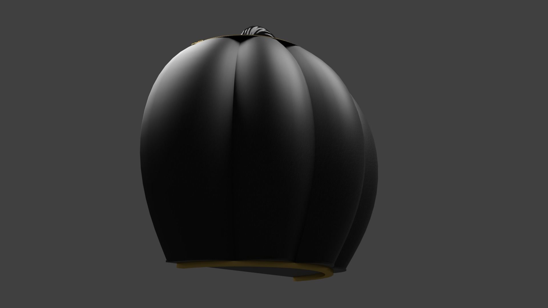 The Pumpky Bag Rounded and chic 3D model_11