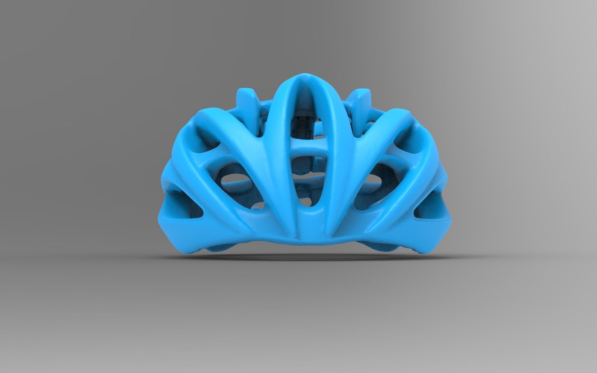 light weight bicycle helmet 3D model_3