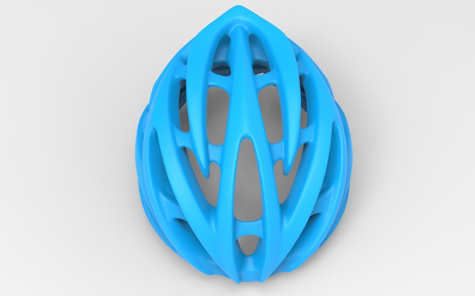 light weight bicycle helmet 3D model_6