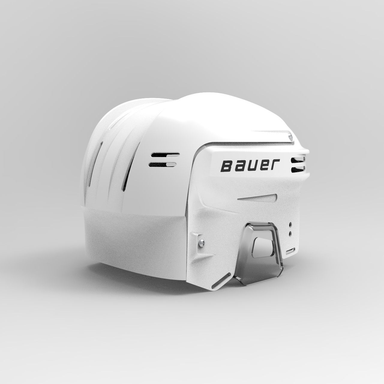 Hockey Helmet 3D model_2