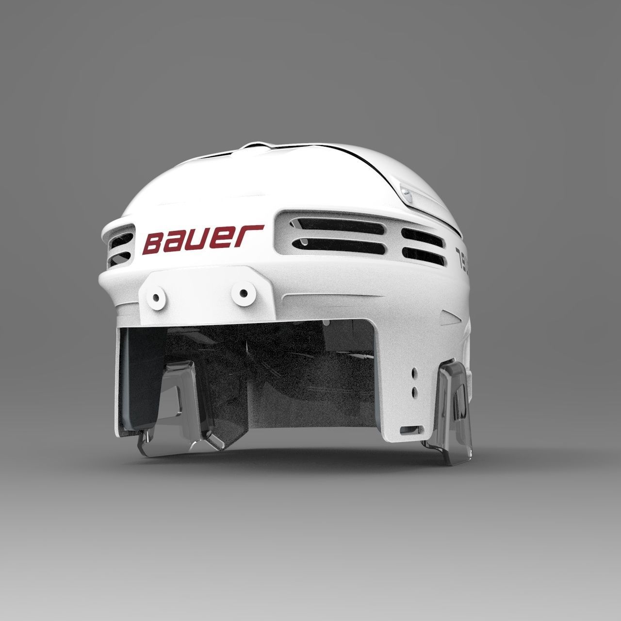 Hockey Helmet 3D model_7