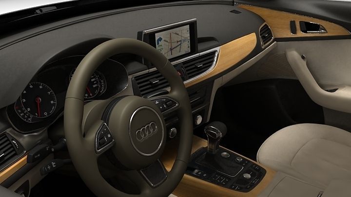 Audi A6 2012 3D model_9