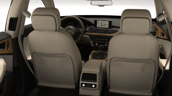 Audi A6 2012 3D model_6