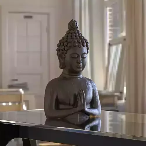 BUDDHA STATUE High-Quality home decor 3D print model