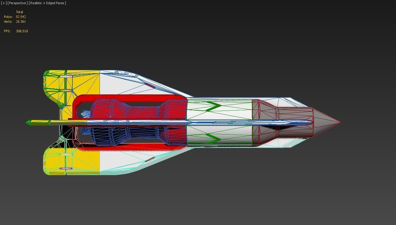 Apex Legends bangalore rocket replica prop 3D print model_10