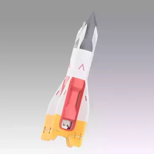 Apex Legends bangalore rocket replica prop 3D print model Apex Legends bangalore rocket replica prop 3D print model