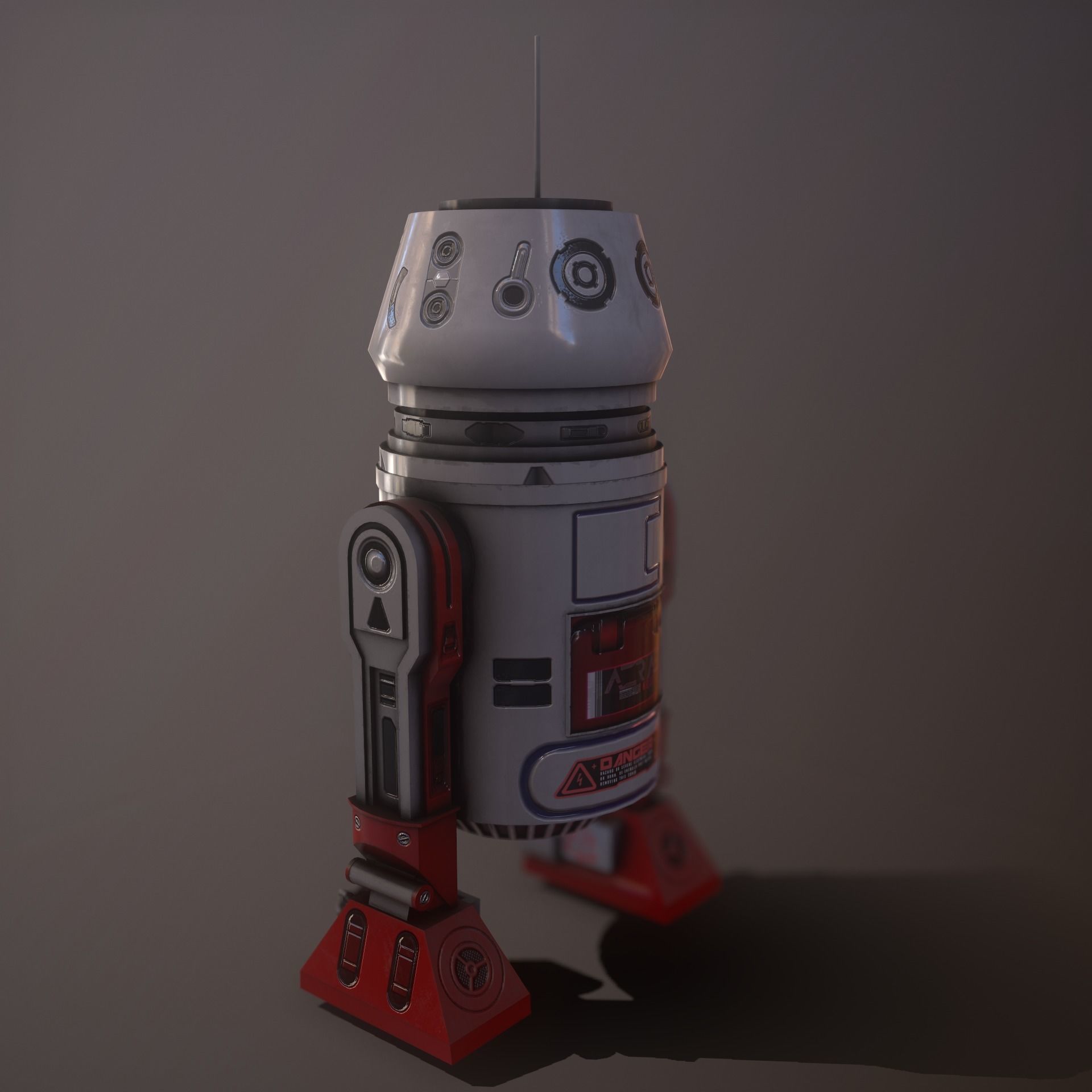 Sci-fi Drone Pack  3D Model Collection_8