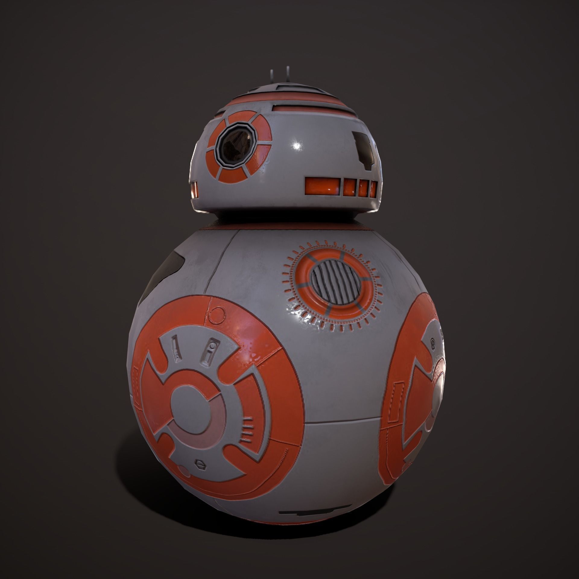 Sci-fi Drone Pack  3D Model Collection_2