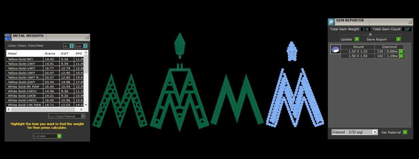 DOUBLE LAYERED M 3D print model_10