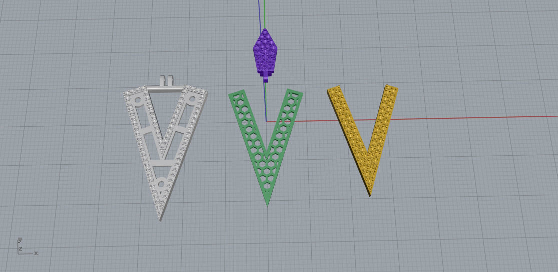 DOUBLE LAYERED V 3D print model_8