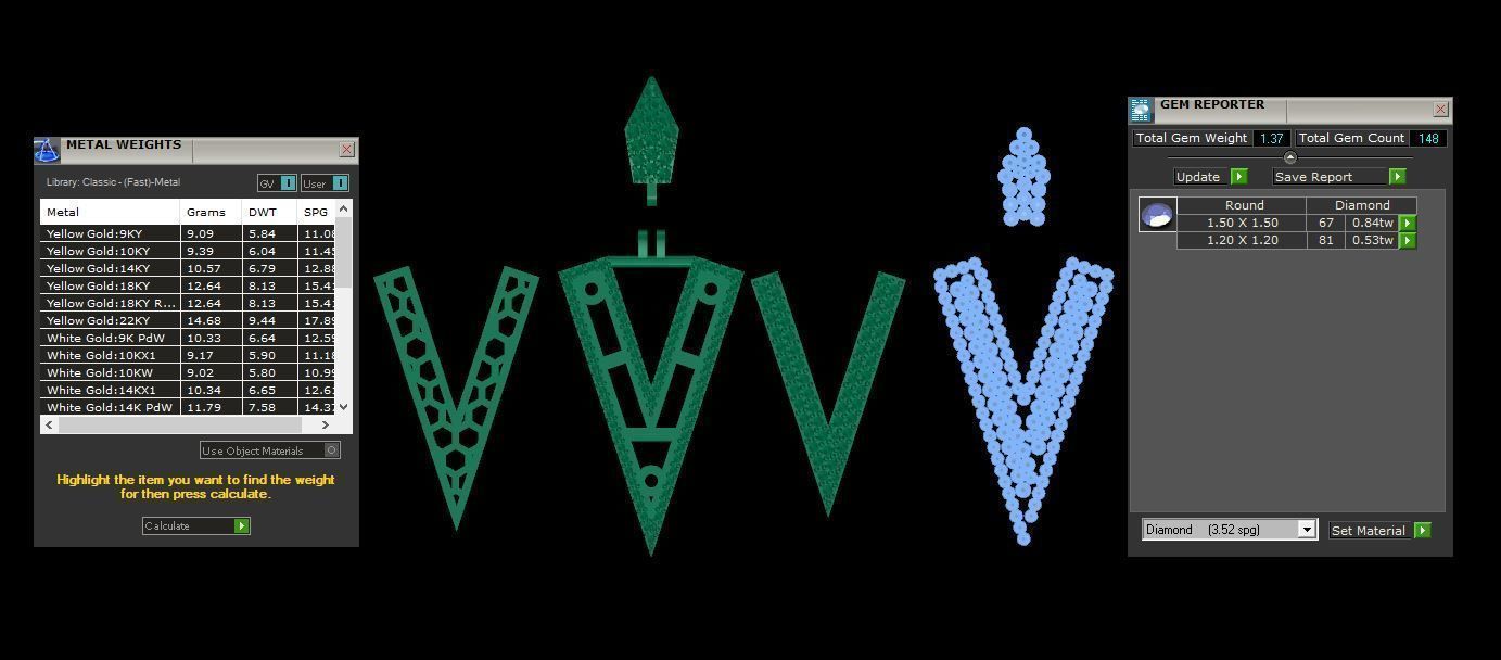 DOUBLE LAYERED V 3D print model_10