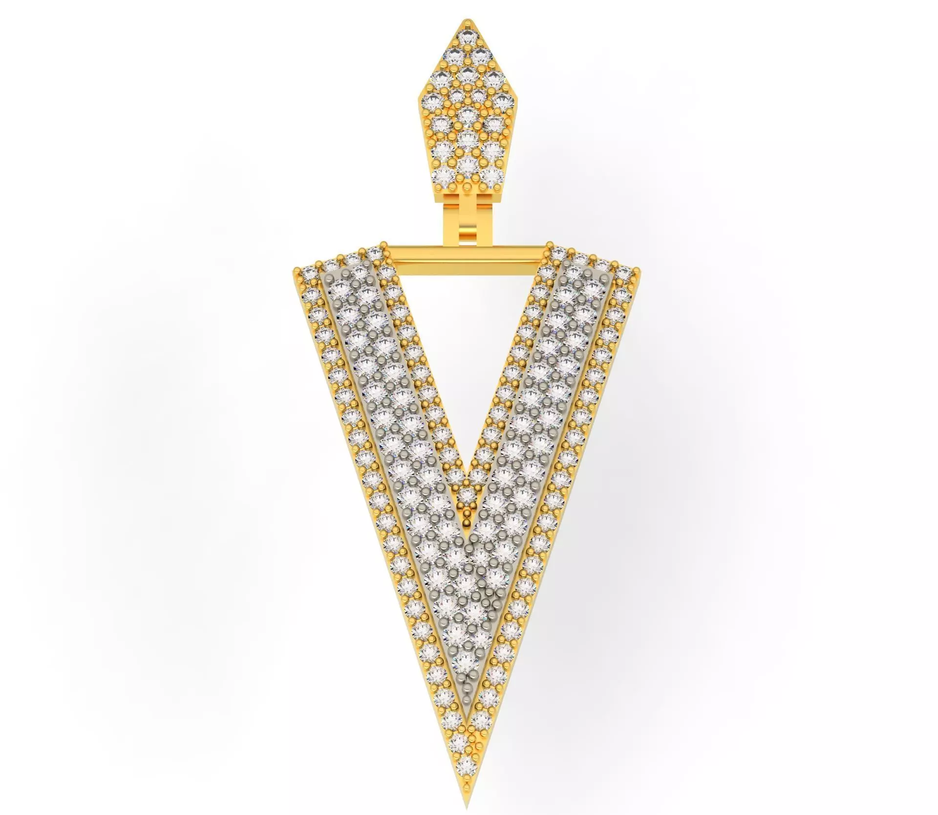 DOUBLE LAYERED V 3D print model_0