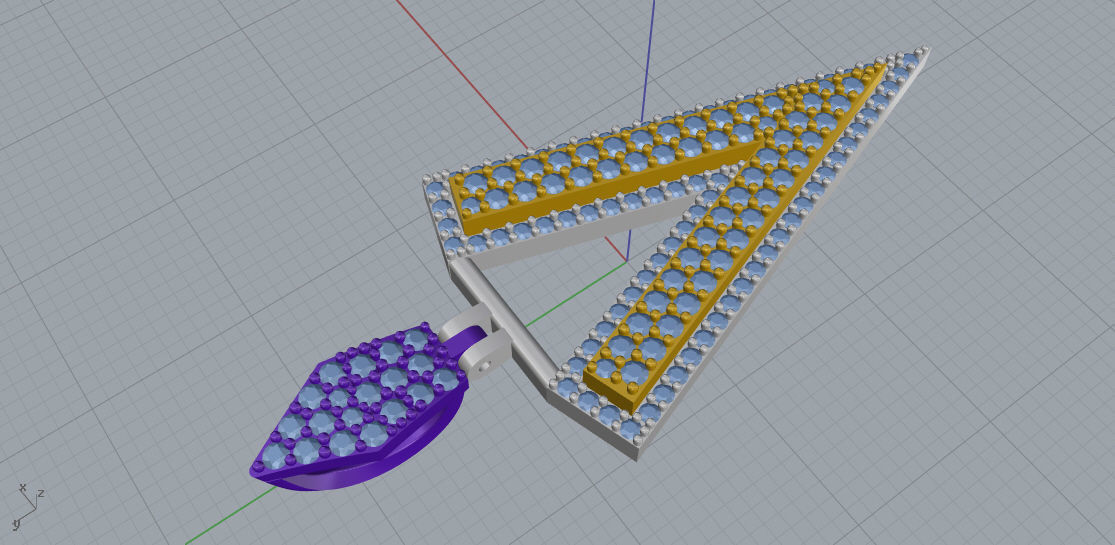 DOUBLE LAYERED V 3D print model_3