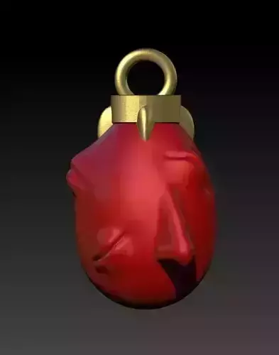 Behelit ball with face