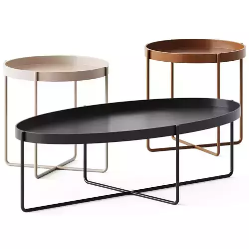 Gaultier Oval Coffee Tables