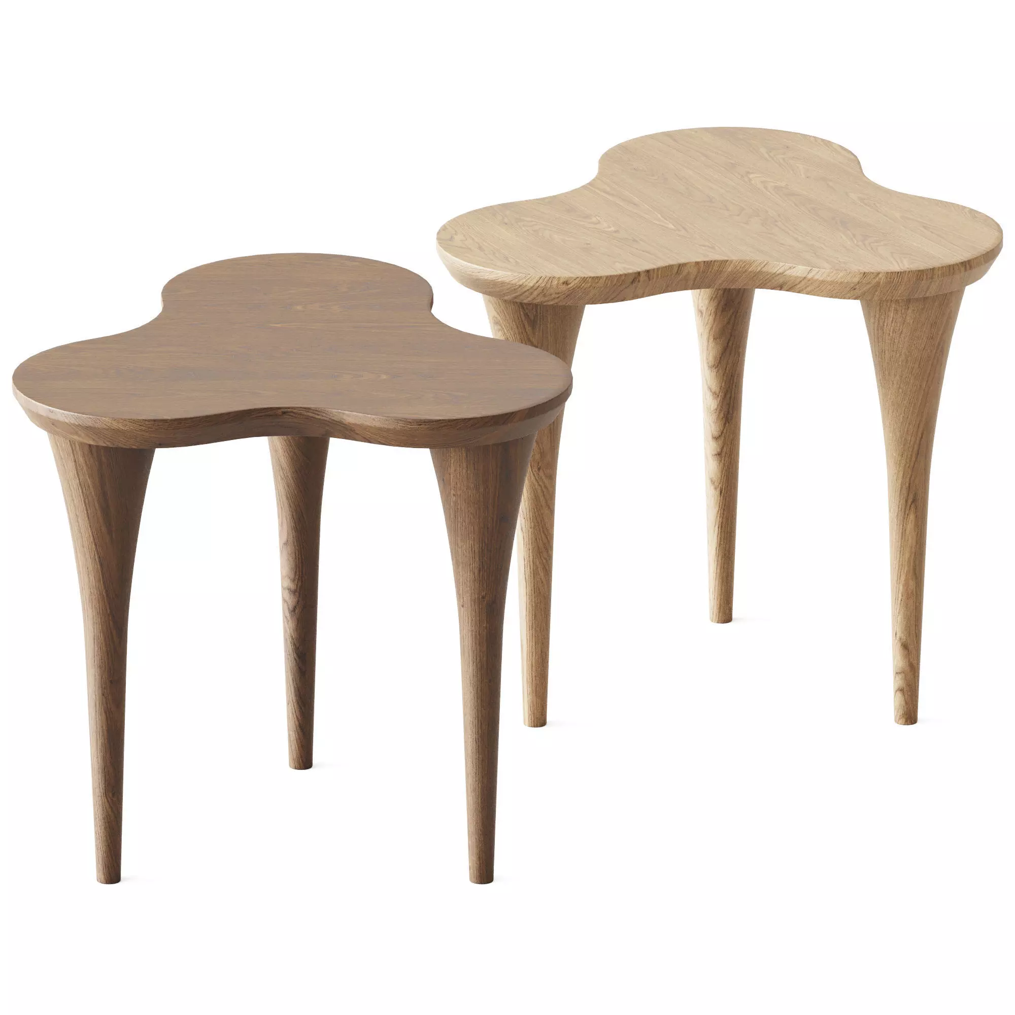 Side Table Trifoglio by Morelato 3D model_0