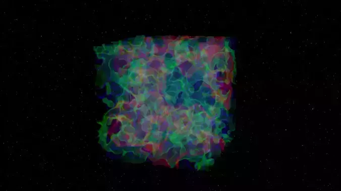 smoke cube 3D model